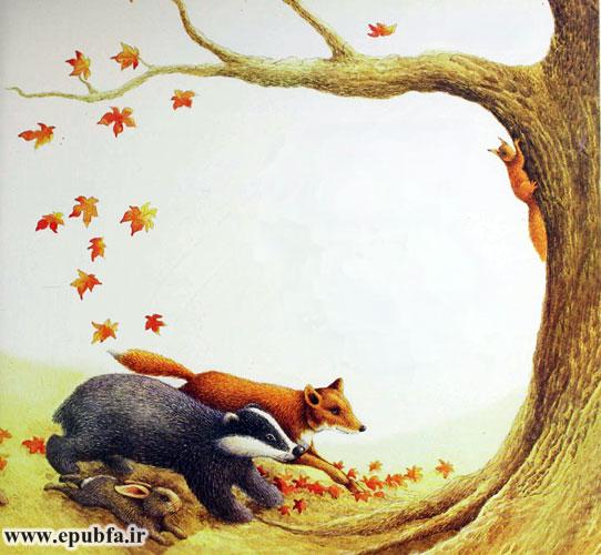 بادِ سرد، حیوانات را باعجله بهسوی لانههای گرم و آشیانههای راحتشان فرستاد.